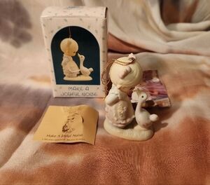 Enesco Precious Moments Joyful Noise Ornament 1989